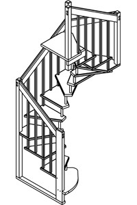 Лестница ЛВ-1.2Б